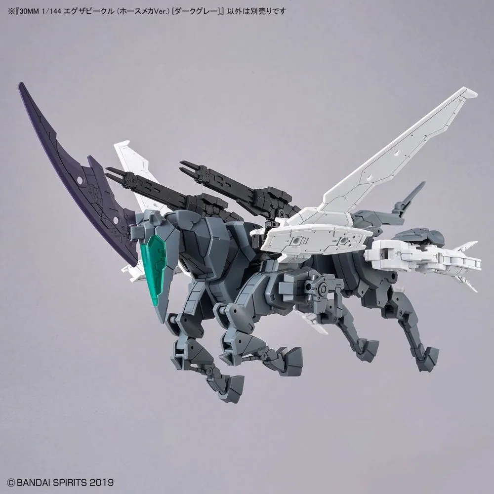 30 Minute Missions #16 EXA Vehicle (Dark Gray Horse Mecha Ver.) 1/144 Scale Model Kit
