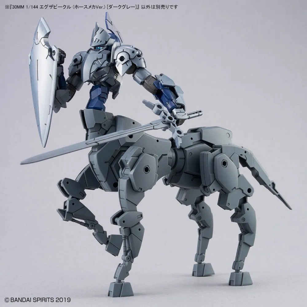 30 Minute Missions #16 EXA Vehicle (Dark Gray Horse Mecha Ver.) 1/144 Scale Model Kit