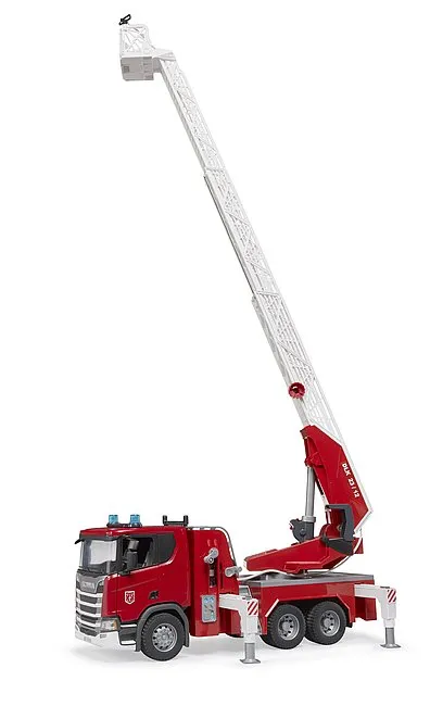 Bruder 3591 Scania Super 560R Fire engine with ladder, waterpump and L S Module