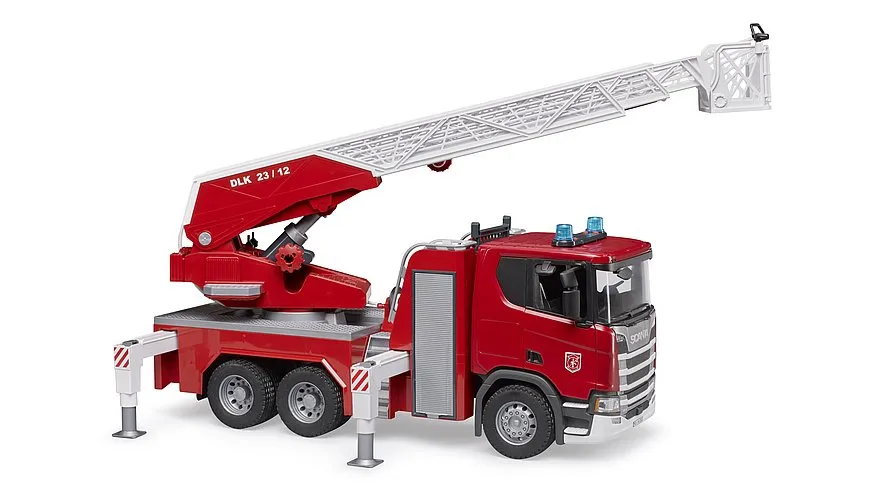 Bruder 3591 Scania Super 560R Fire engine with ladder, waterpump and L S Module