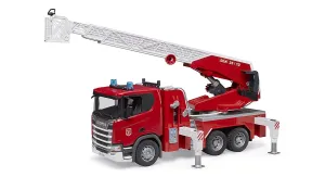 Bruder 3591 Scania Super 560R Fire engine with ladder, waterpump and L S Module