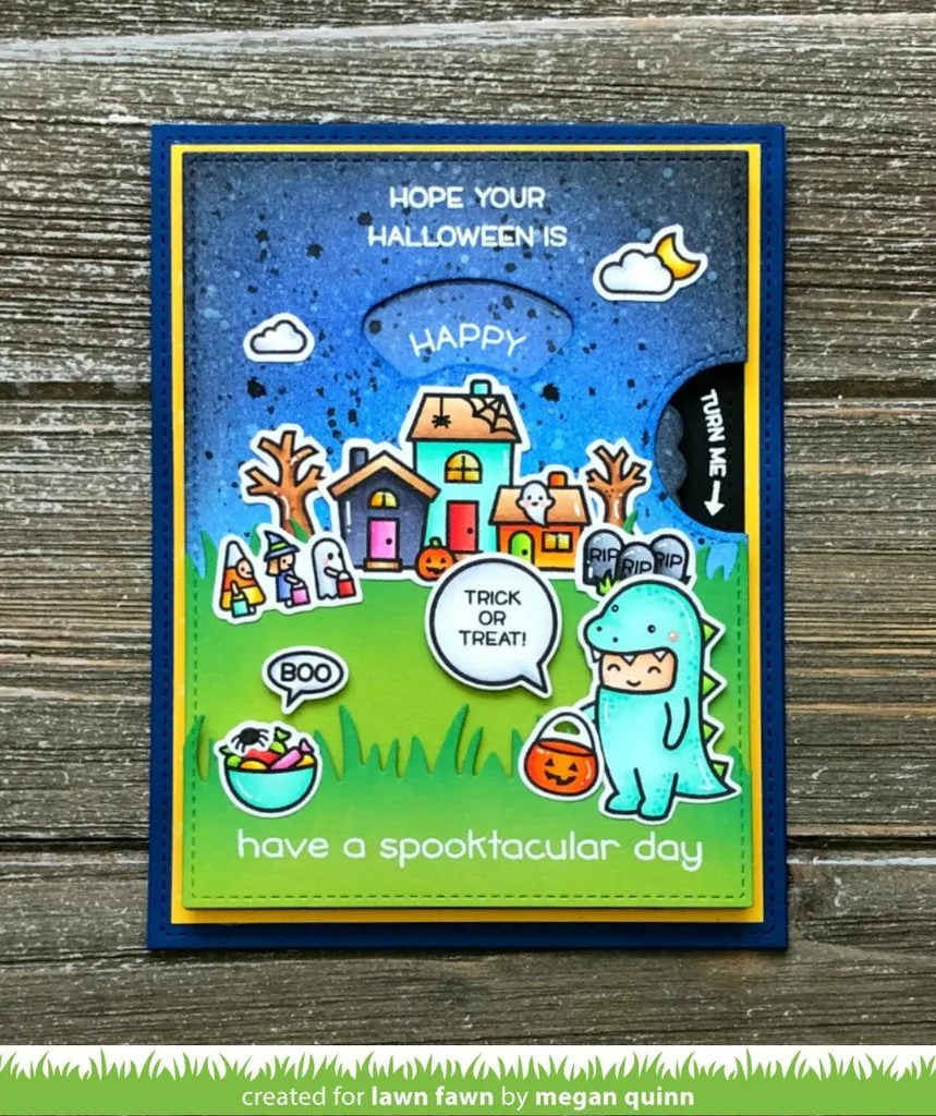 Lawn Fawn- Spooky Village- Clear Stamp Set