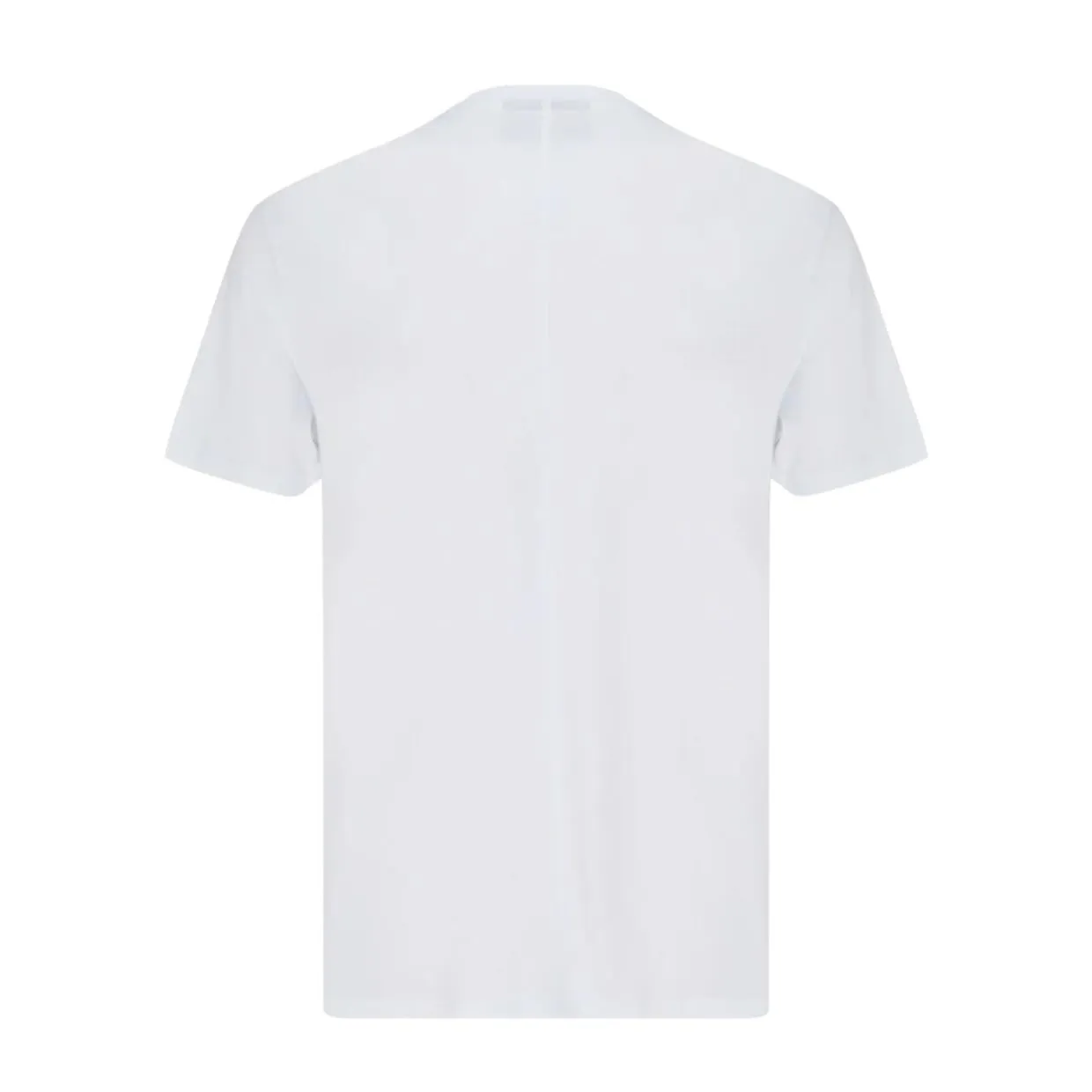 Neil Barrett White Mirrored Bolt Print Logo T-Shirt