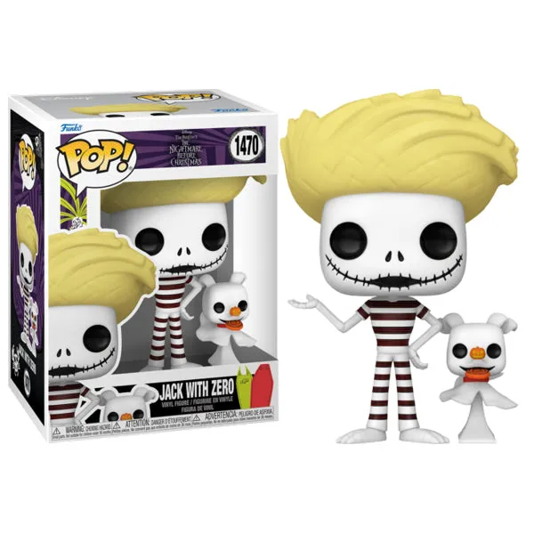 Nightmare Before Christmas - Jack with Zero (Halloweentown Beach) Pop! Vinyl