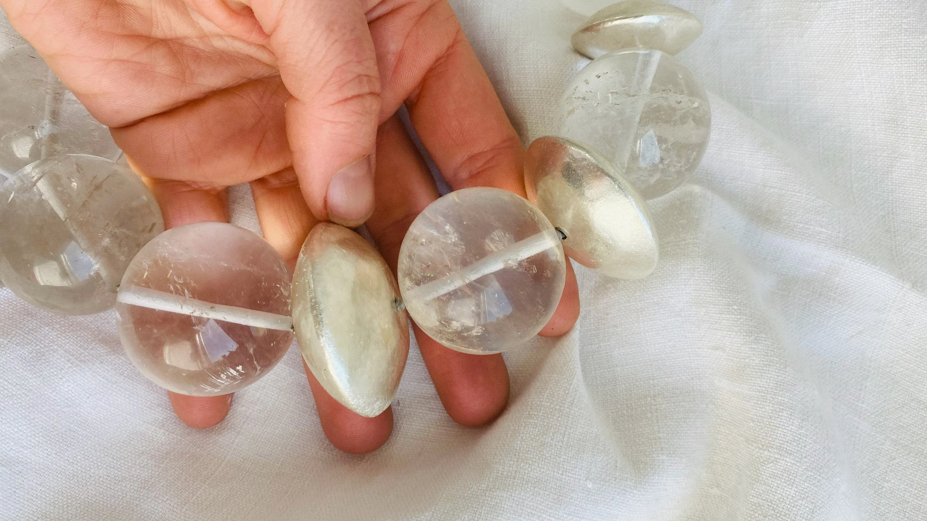 Quartz & Silver Necklace. Atelier Aadya