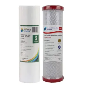 Replacement Cartridge Pack for the Xstream 7 Stage Reverse Osmosis Water Filter System with Alkaliser