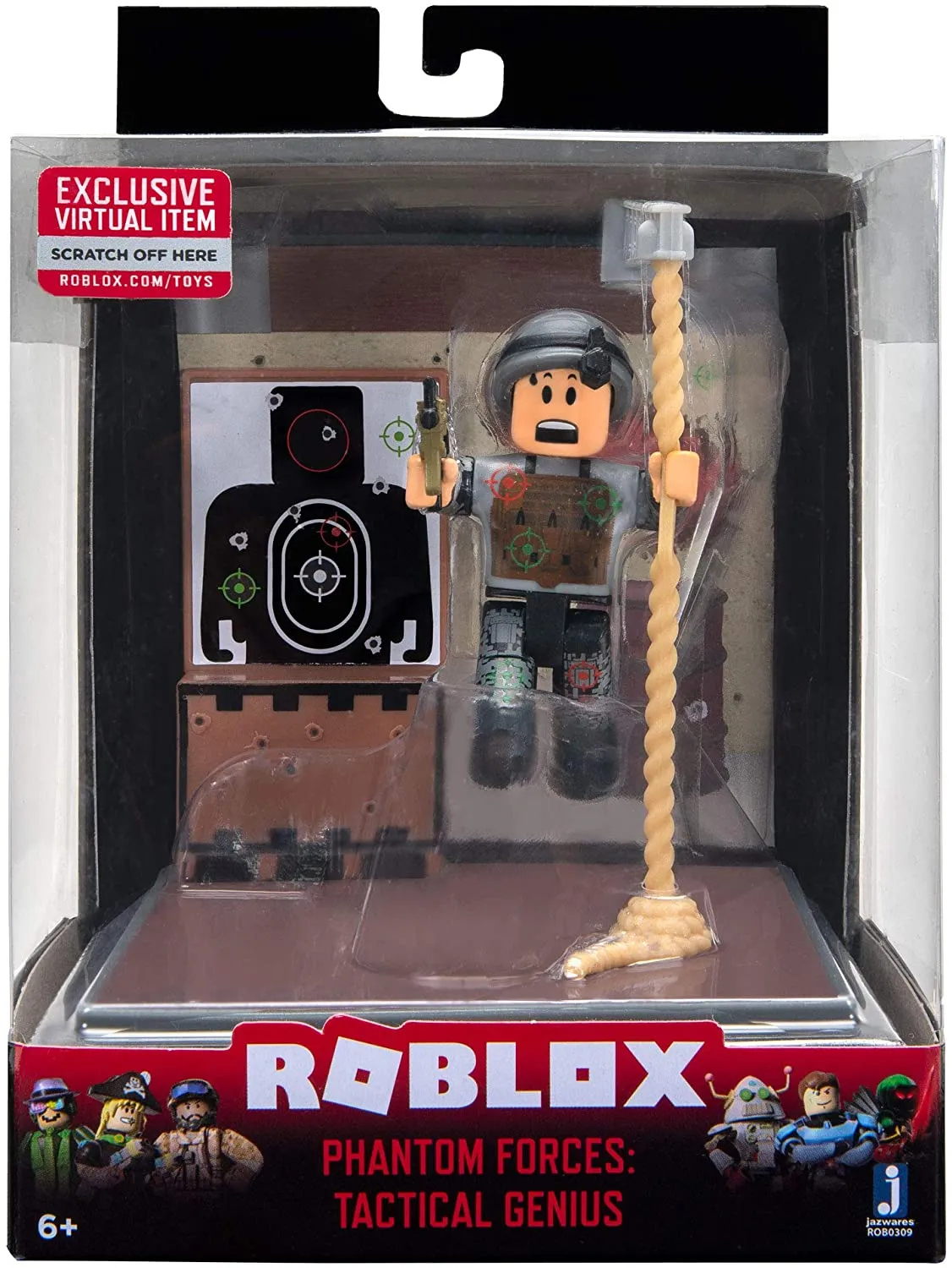 Roblox Desktop Series Collection - Phantom Forces: Tactical Genius [Includes Exclusive Virtual Item]